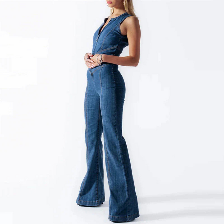 Mirla | Overall Dams Elegant Blå-Eva Jonsson