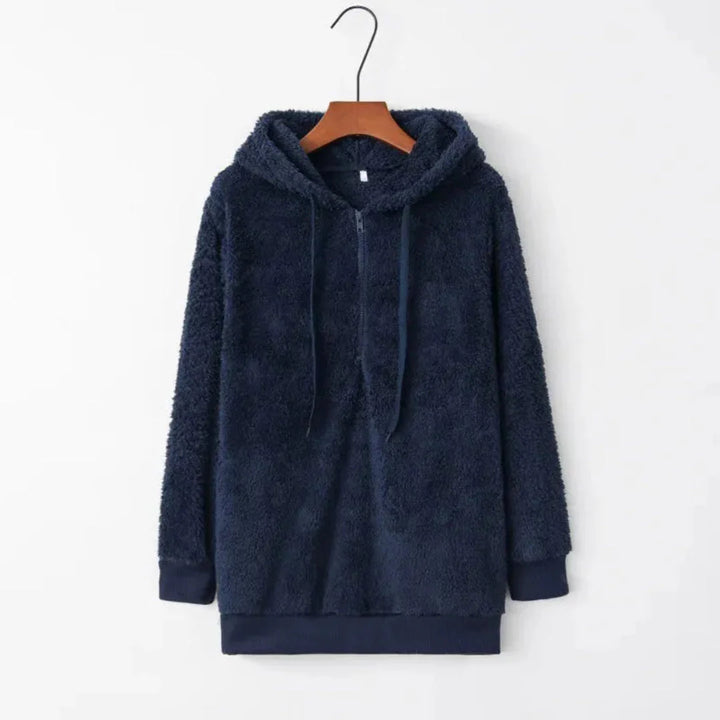 Mirla | Överdimensionerad Sherpa-Fleece-Hoodie-Eva Jonsson