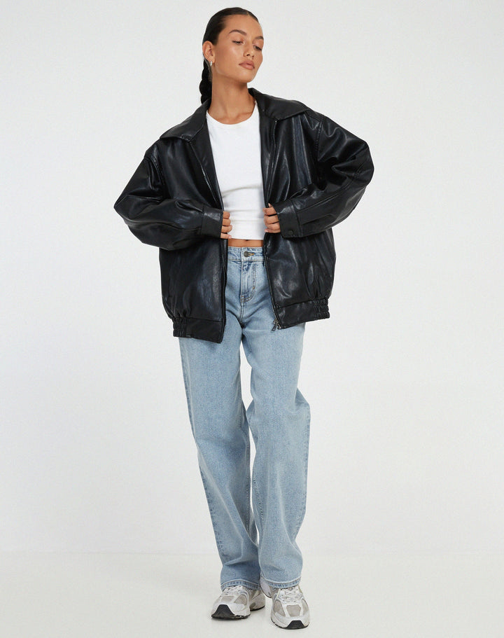 Mirla | Oversized jacka-Eva Jonsson