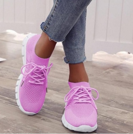 Mirla | På Sneakers Ortopediska Vandringsskor Mesh Sneakers Damskor-Eva Jonsson
