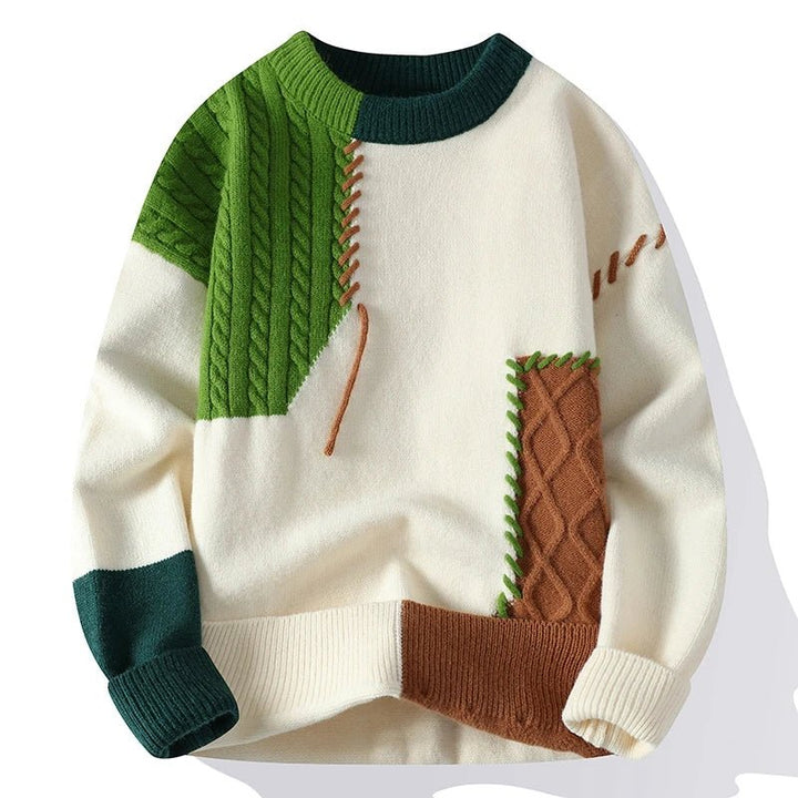 Mirla | Patchwork-Design-Tröja-Eva Jonsson