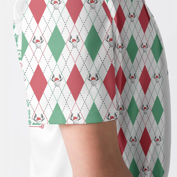 Eva Jonsson | Personlig Julklapp För Golfare Herr Polo Skjorta-Eva Jonsson