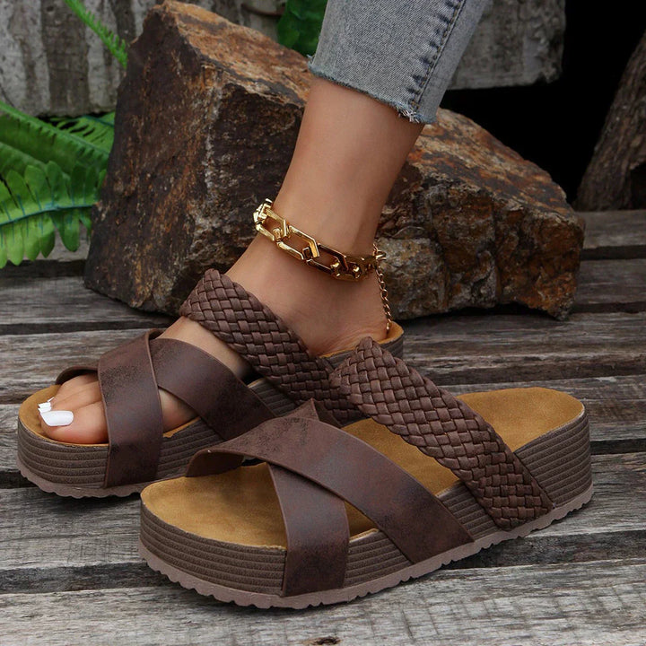 Mirla | Plattformsandal för damer-Eva Jonsson