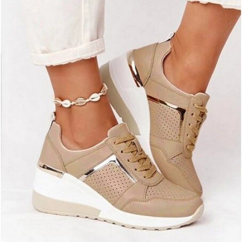 Mirla | Plattformsneakers Dam - Lätta fritidsskor-Eva Jonsson