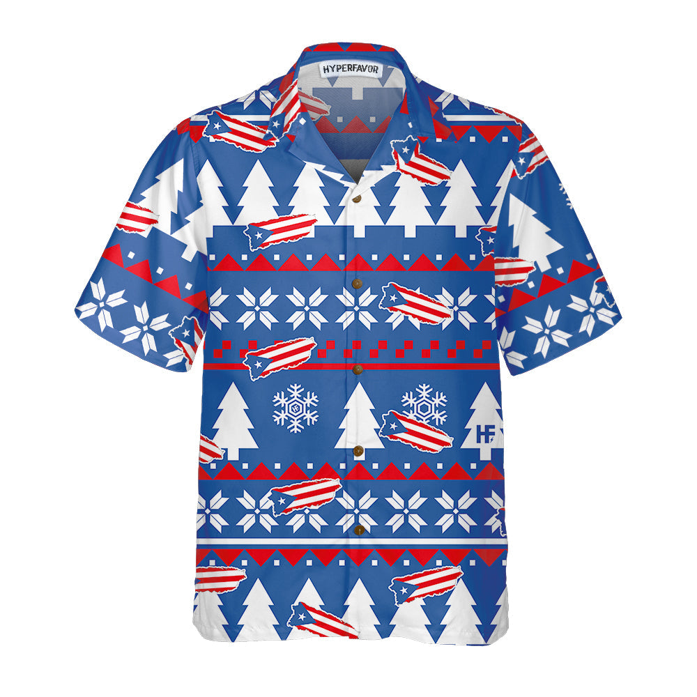 Mirla | Puerto Rico Full Shirt Design Hawaiian Shirt Puerto Rico Flag Christmas Shirt För Män-Eva Jonsson