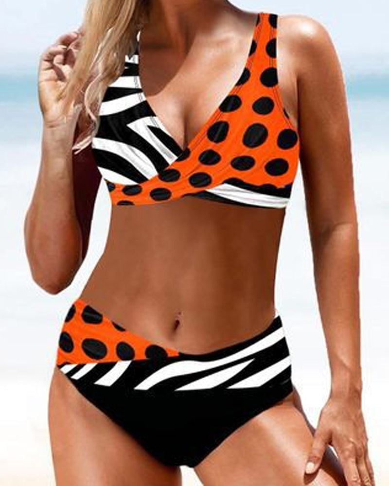 Mirla | Randig Bikini-Eva Jonsson