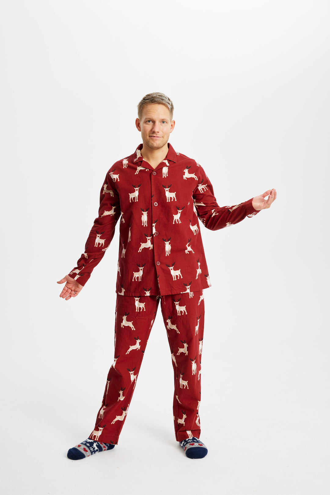 Mirla | Ren Jul Pyjamas Flanell Herrar-Eva Jonsson