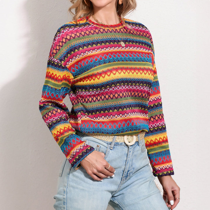 Mirla | Retro-hösttröja-Eva Jonsson