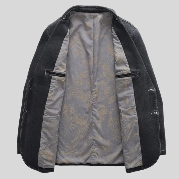 Mirla | Robust Denim Blazer-Eva Jonsson