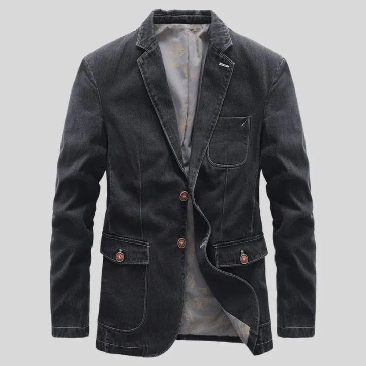 Mirla | Robust Denim Blazer-Eva Jonsson