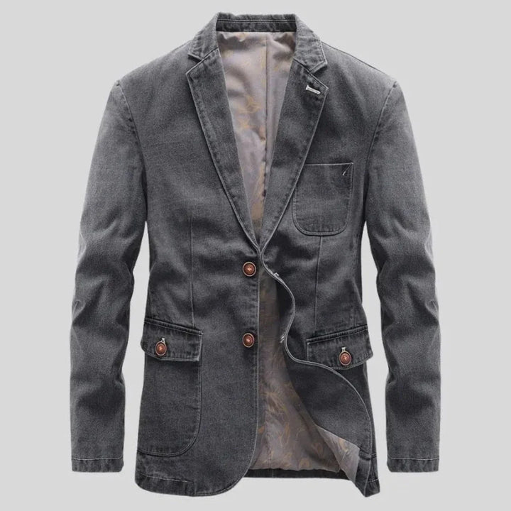 Mirla | Robust Denim Blazer-Eva Jonsson