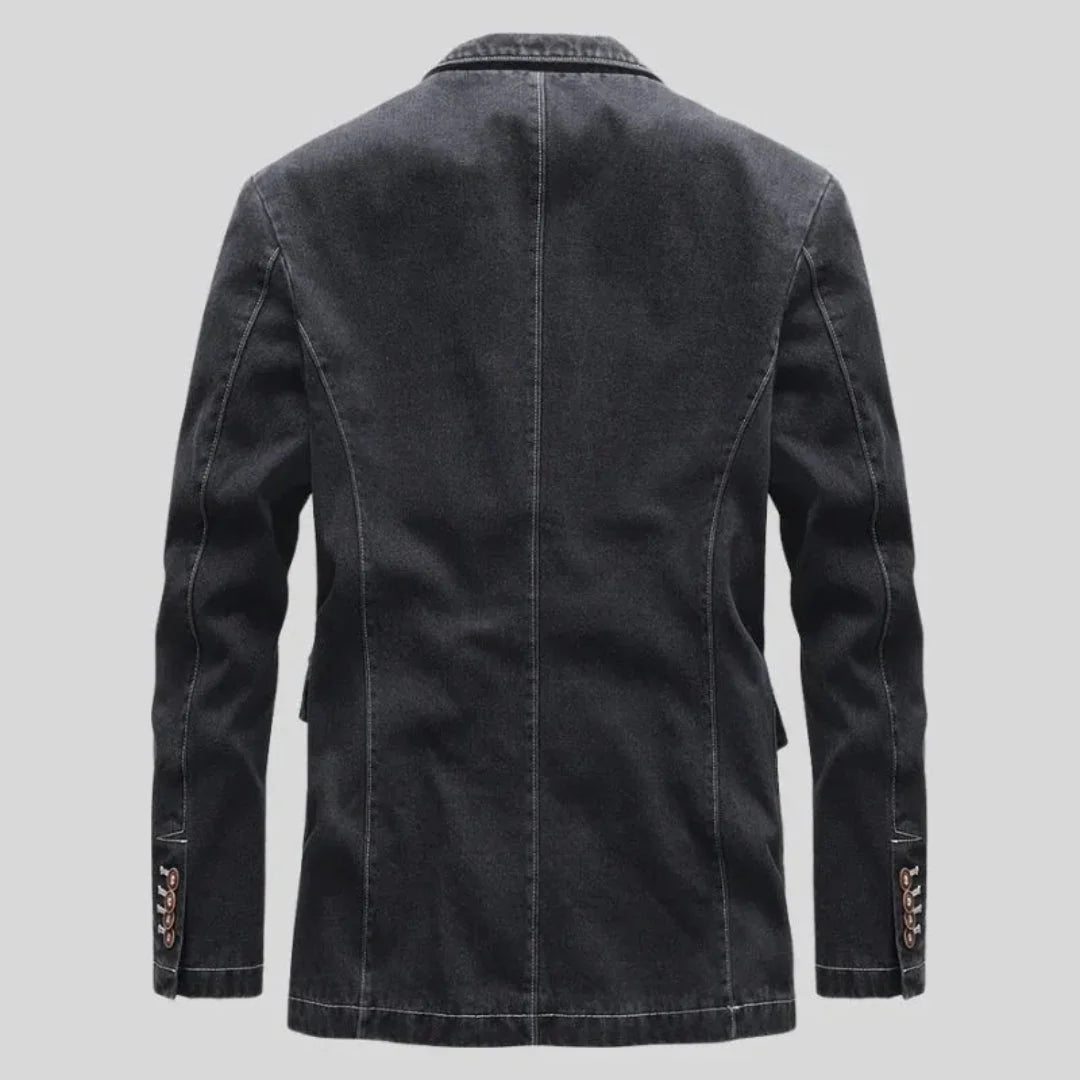 Mirla | Robust Denim Blazer-Eva Jonsson