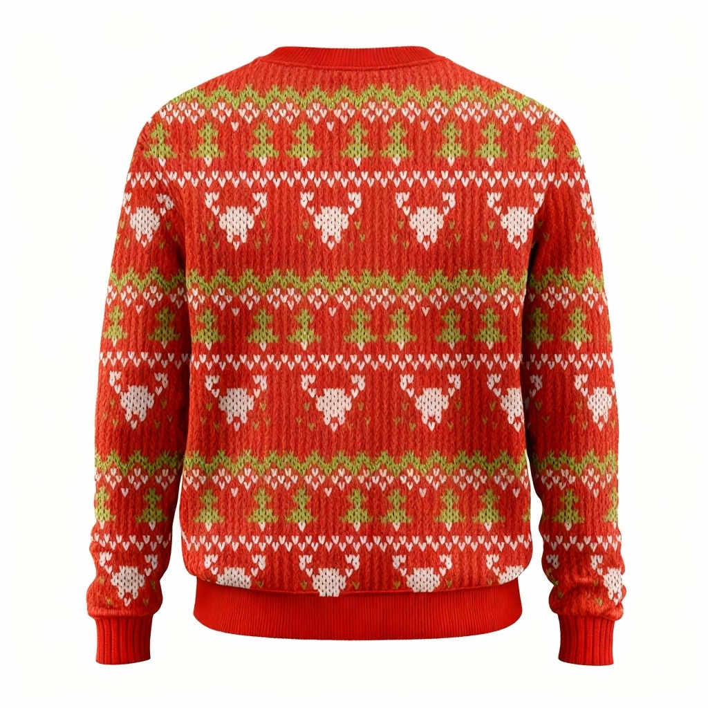 Eva Jonsson | Rolig Ful Jultröja För Män & Kvinnor - Lekfull Santa Claus Tryck-Eva Jonsson