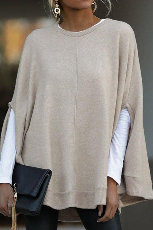 Mirla | Rosiedress Rundhals Batwing Ärm Rundhals Top-Eva Jonsson