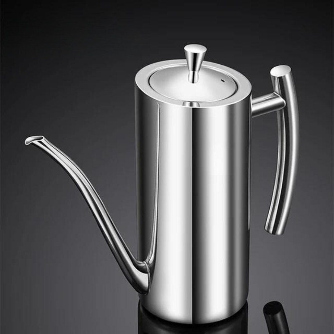 Eva Jonsson | Rostfritt Stål Olja Behållare-Eva Jonsson