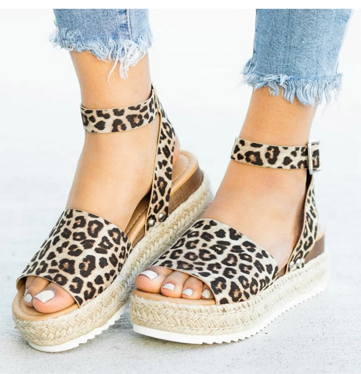 Mirla | Sandaler Damer Vristrem Espadrille Skor för Sommaren-Eva Jonsson