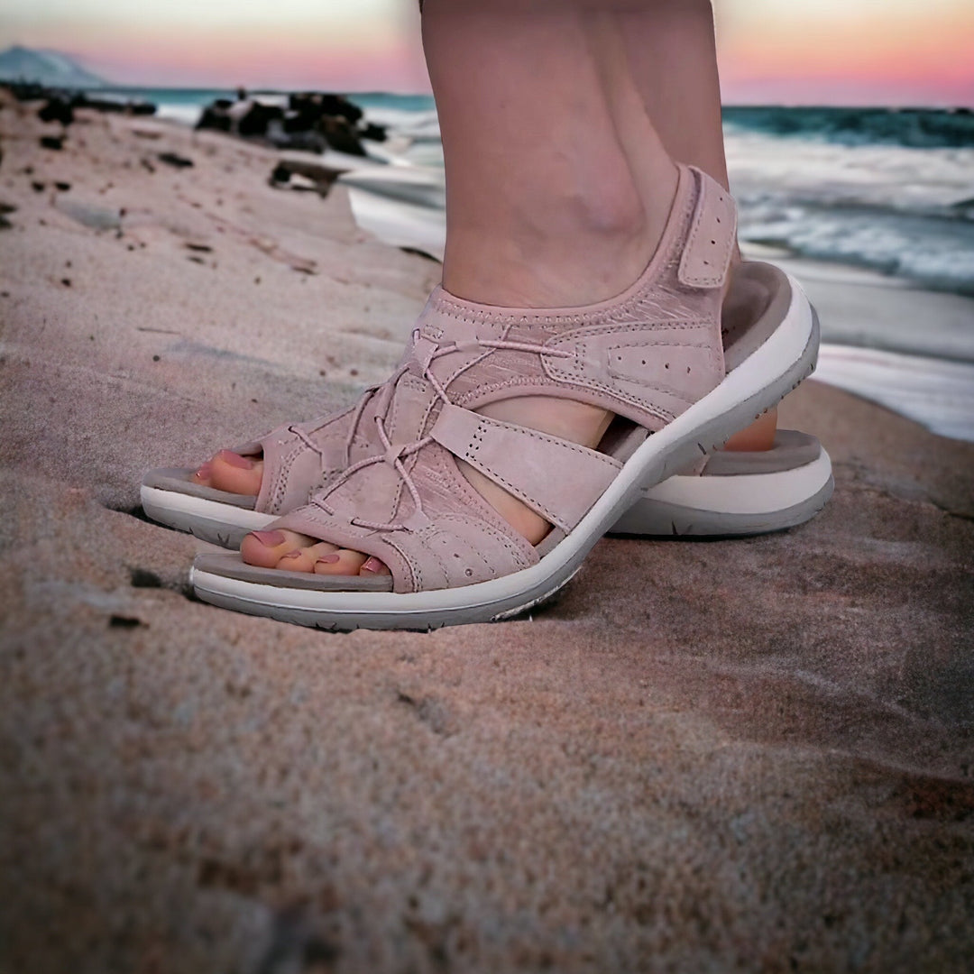 Mirla | Sandaler med Öppen Tå Sandaler med Flera Justerbara Remmar-Eva Jonsson