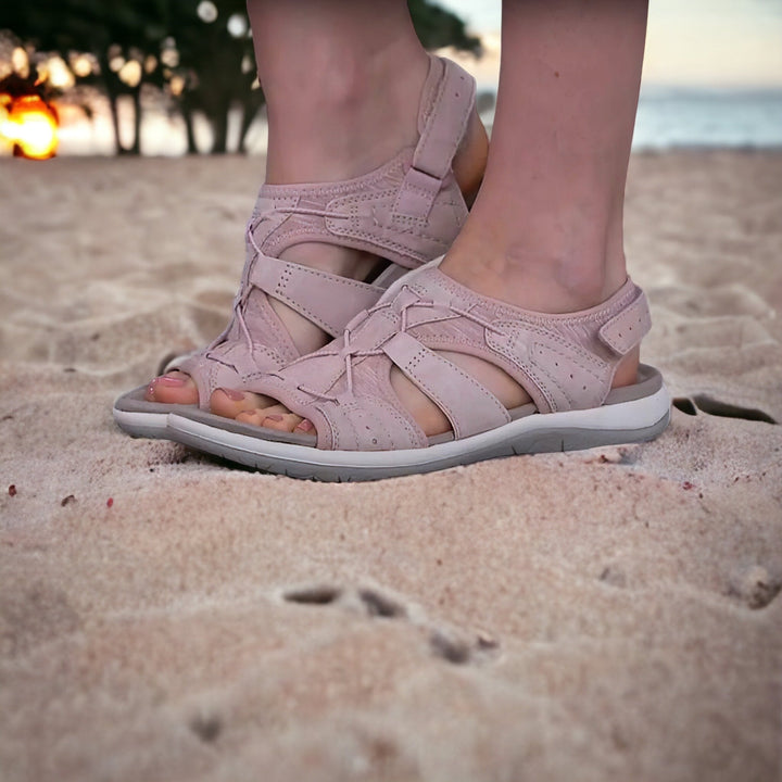 Mirla | Sandaler med Öppen Tå Sandaler med Flera Justerbara Remmar-Eva Jonsson