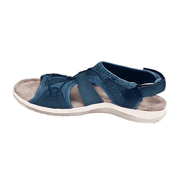 Mirla | Sandaler med Öppen Tå Sandaler med Flera Justerbara Remmar-Eva Jonsson
