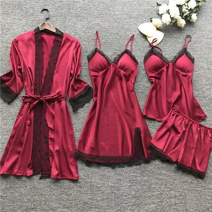Mirla | Satin Pyjamasats-Eva Jonsson