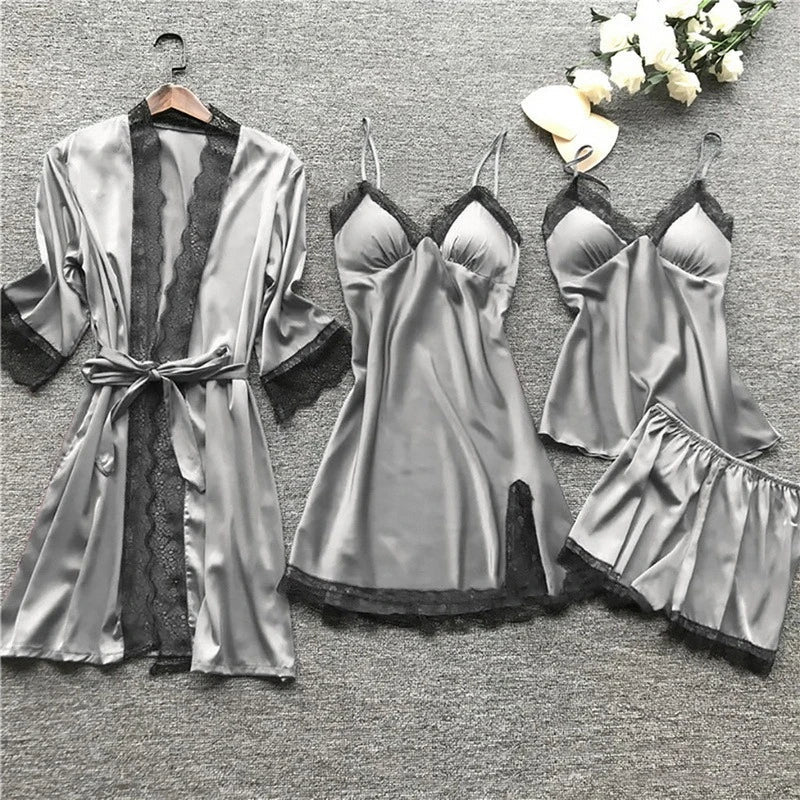 Mirla | Satin Pyjamasats-Eva Jonsson