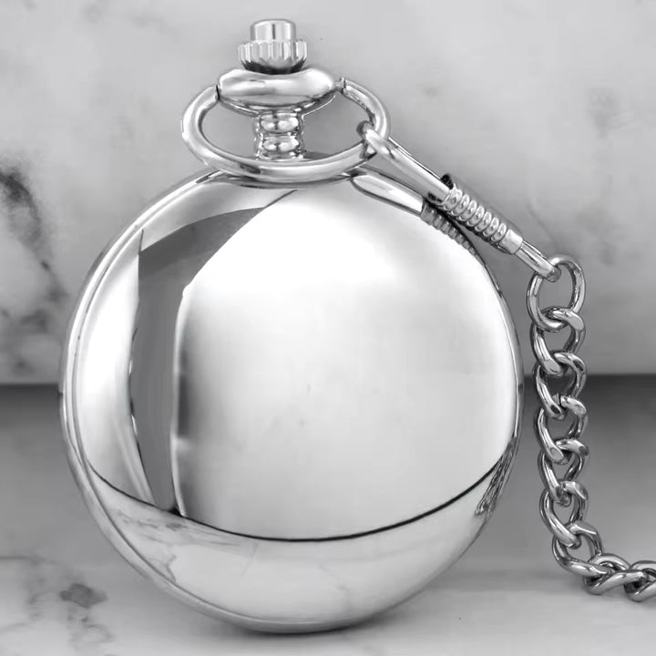 Eva Jonsson | Silver Full Hunter Fickur med Klassisk och Antik Look - Utsökt designad för att vara den perfekta komplementet till din garderob-Eva Jonsson