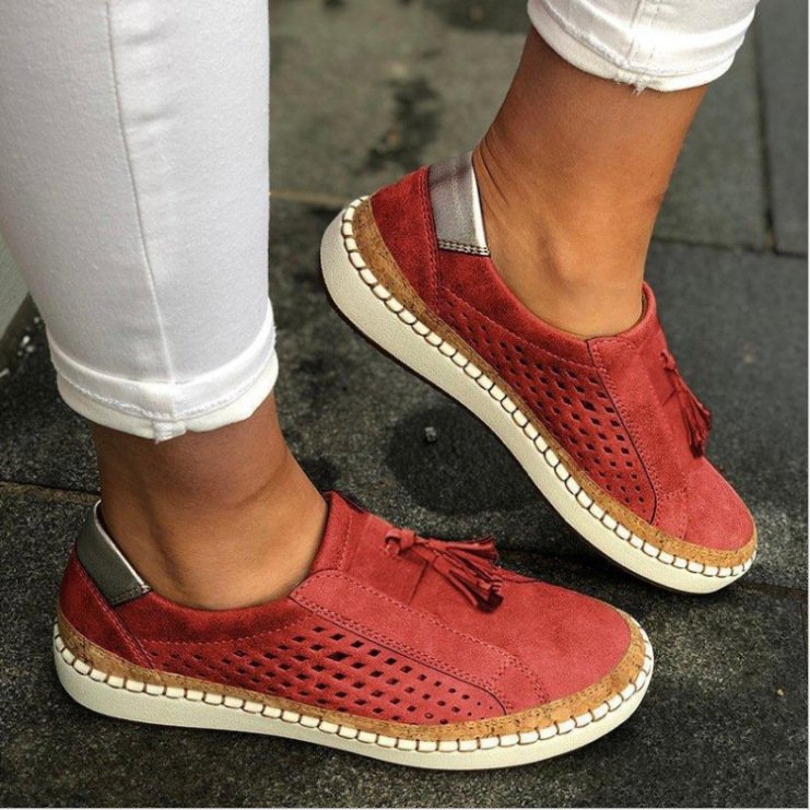 Mirla | Slip-On Sneaker med tofsdetalj-Eva Jonsson