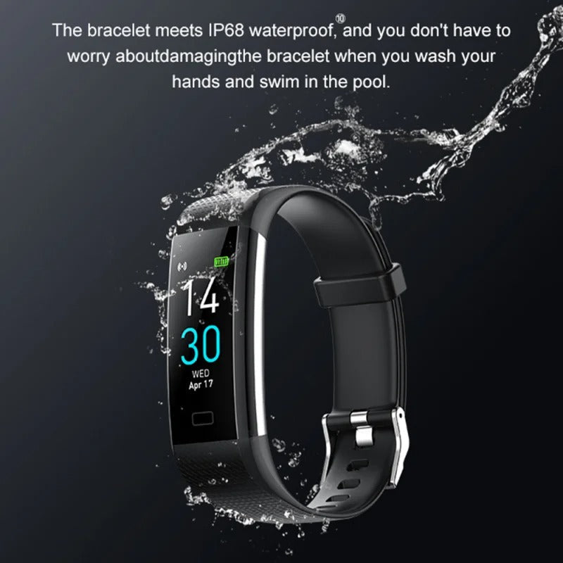 Eva Jonsson | Smartwatch med blodtryck och hjärtfrekvensövervakning – Fitness tracker för kvinnor-Eva Jonsson