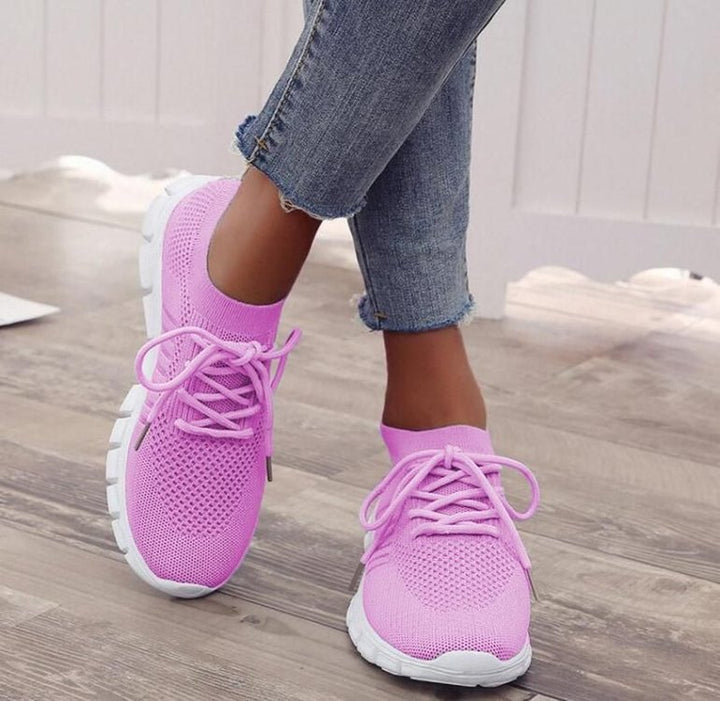 Mirla | Sneakers Mesh Ergonomiska Slip On Sneakers Kvinnors Skor-Eva Jonsson