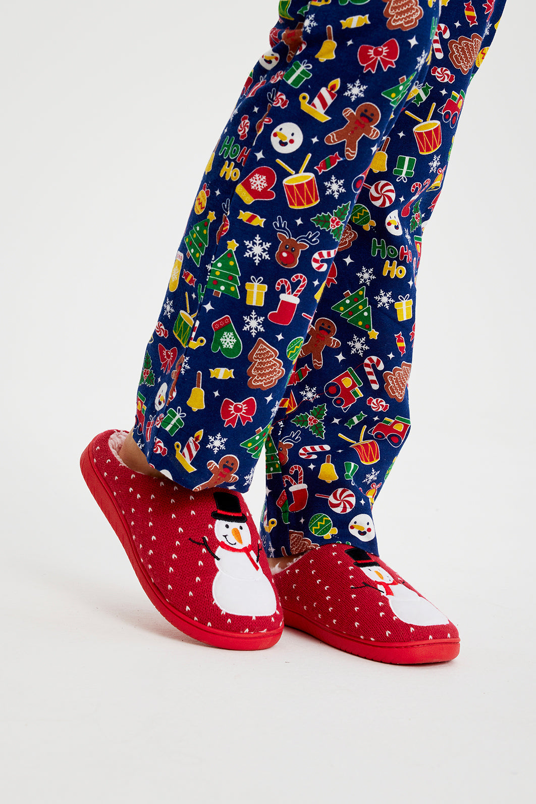 Eva Jonsson | Snögubbe Tofflor-Eva Jonsson