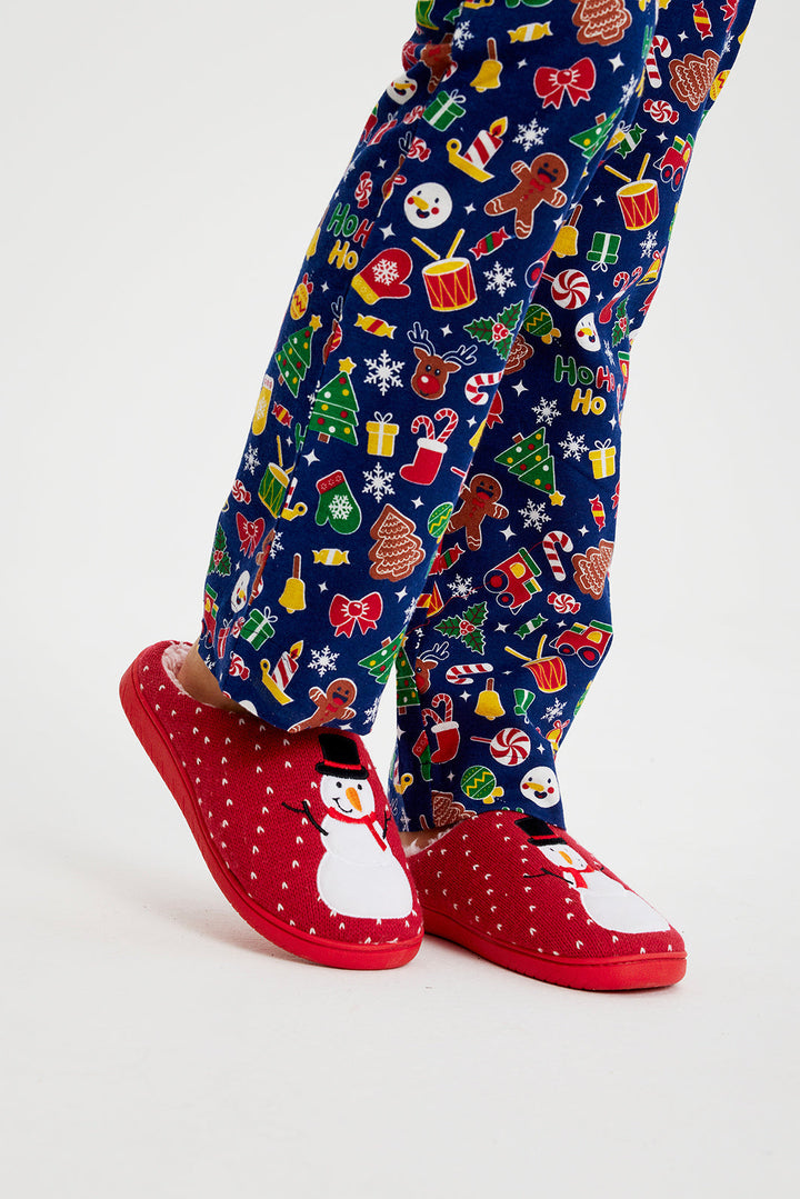 Eva Jonsson | Snögubbe Tofflor-Eva Jonsson