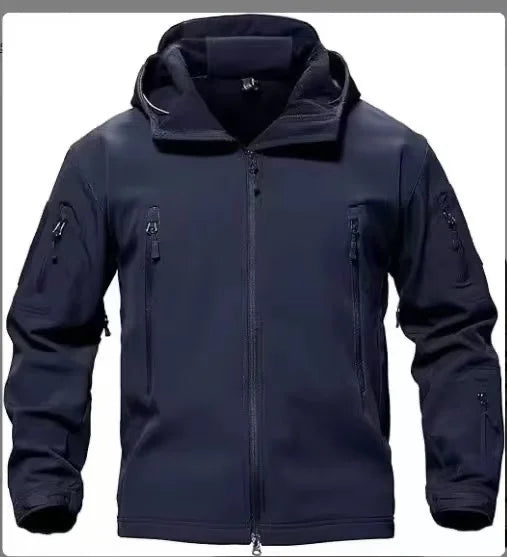 Mirla | Softshell Hoodie - Vattentät jacka för män-Eva Jonsson