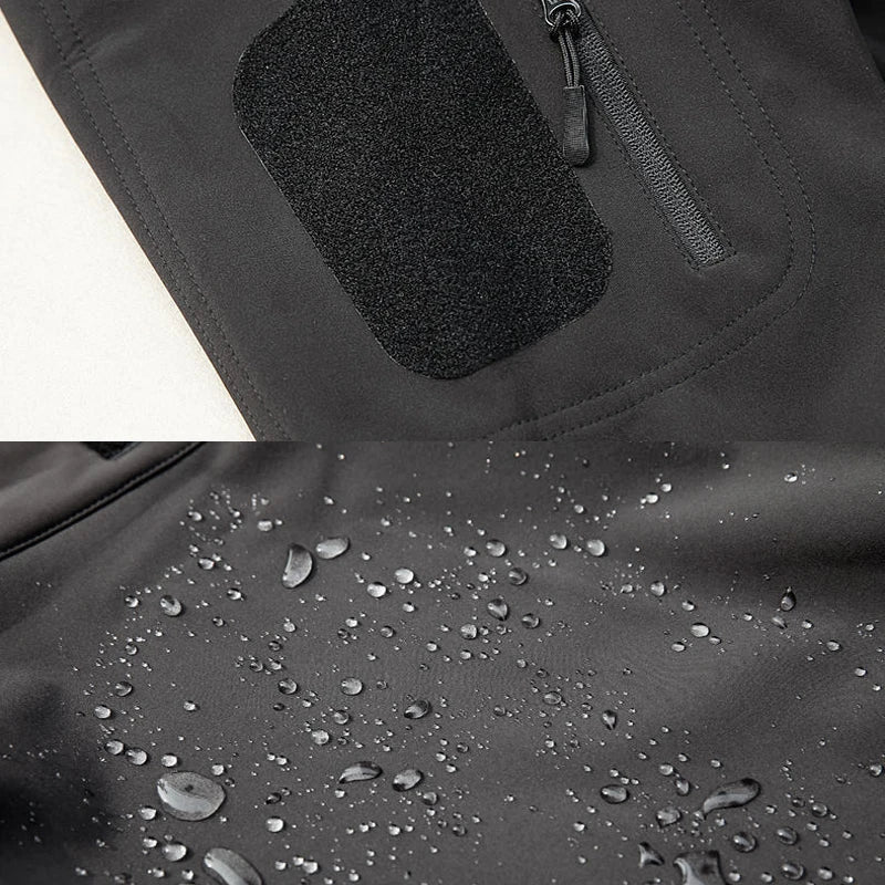 Mirla | Softshell Hoodie - Vattentät jacka för män-Eva Jonsson