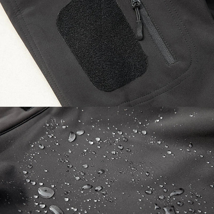 Mirla | Softshell Hoodie - Vattentät jacka för män-Eva Jonsson