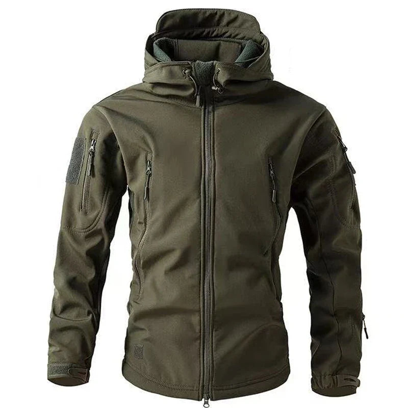 Mirla | Softshell Hoodie - Vattentät jacka för män-Eva Jonsson
