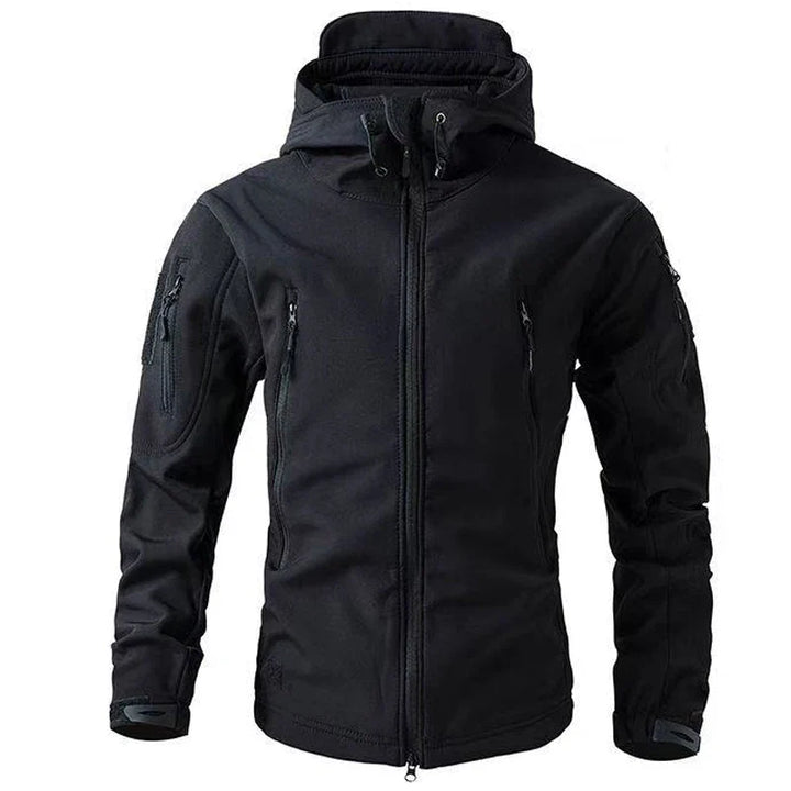 Mirla | Softshell Hoodie - Vattentät jacka för män-Eva Jonsson