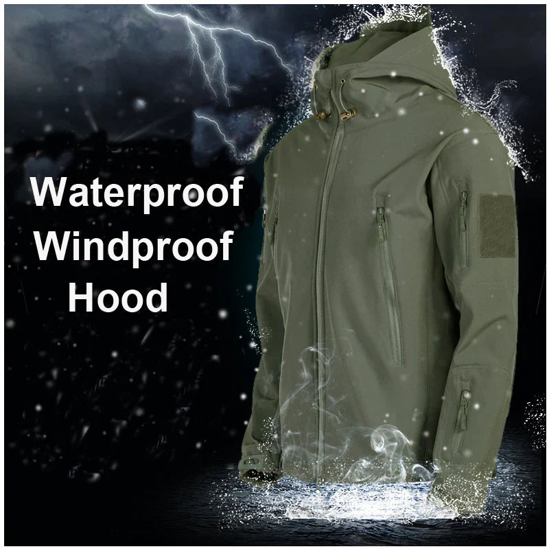 Mirla | Softshell Hoodie - Vattentät jacka för män-Eva Jonsson