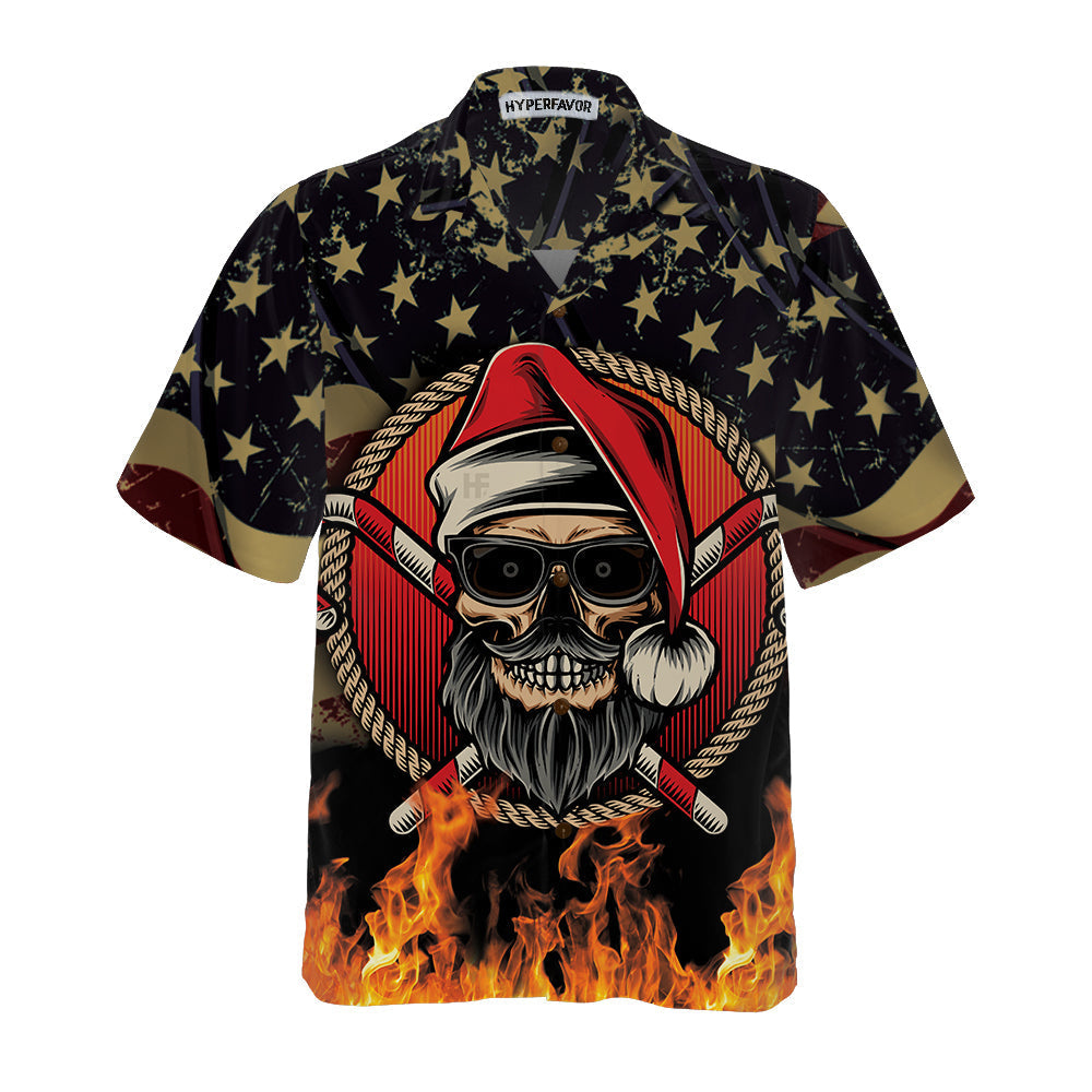 Mirla | Sons Of Santa Claus Nordpol Kapitel Jul Hawaiian Shirt Motorcykelälskare Present Till Jul-Eva Jonsson