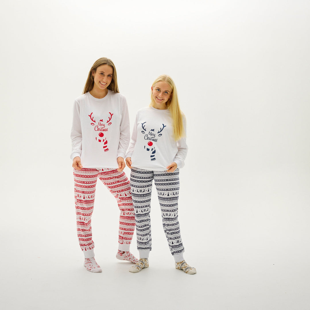 Mirla | Söt julpyjamas Röd Herr-Eva Jonsson