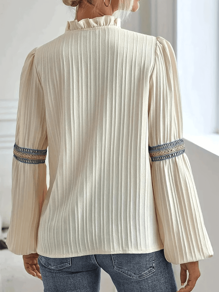 Mirla | Spets Boho Chic Blus för Kvinnor-Eva Jonsson