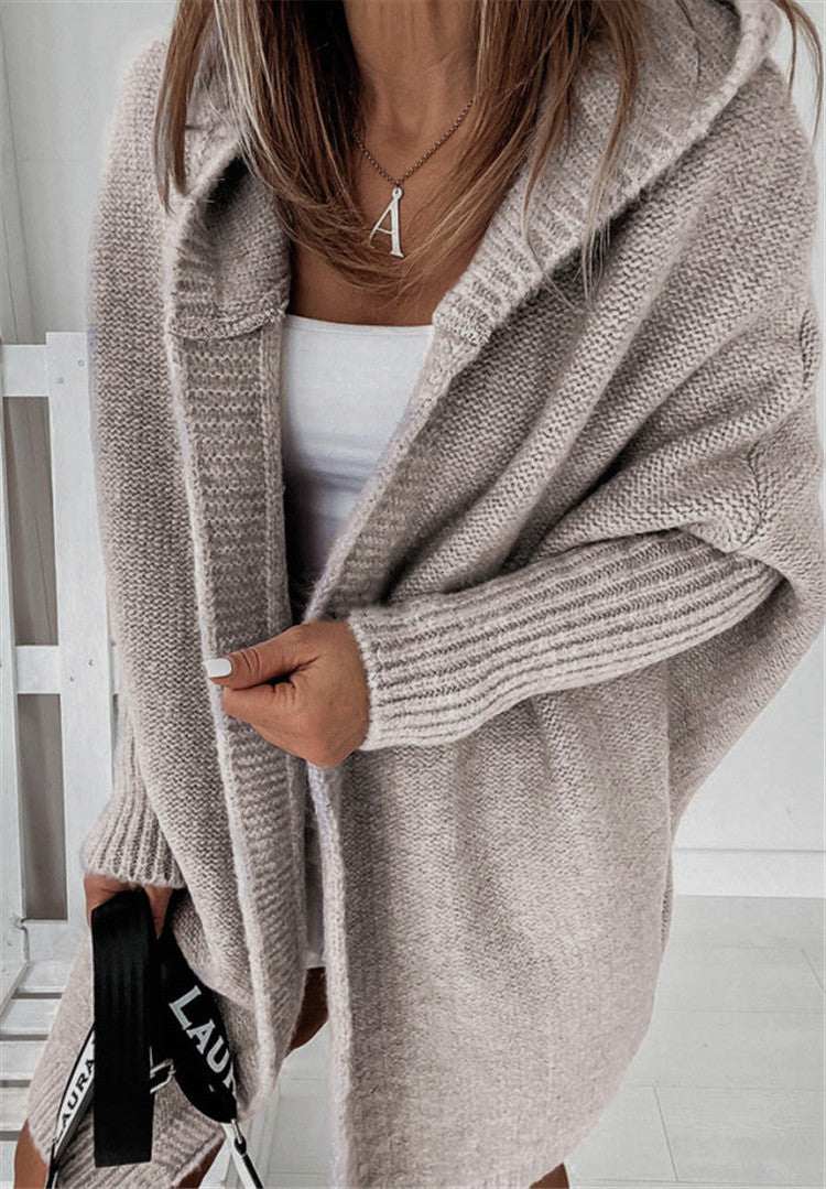 Mirla | Stickad cardigan - Oversized damtröja-Eva Jonsson