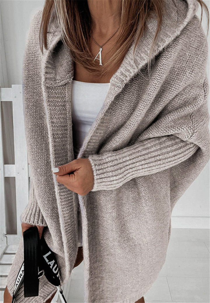 Mirla | Stickad cardigan - Oversized damtröja-Eva Jonsson