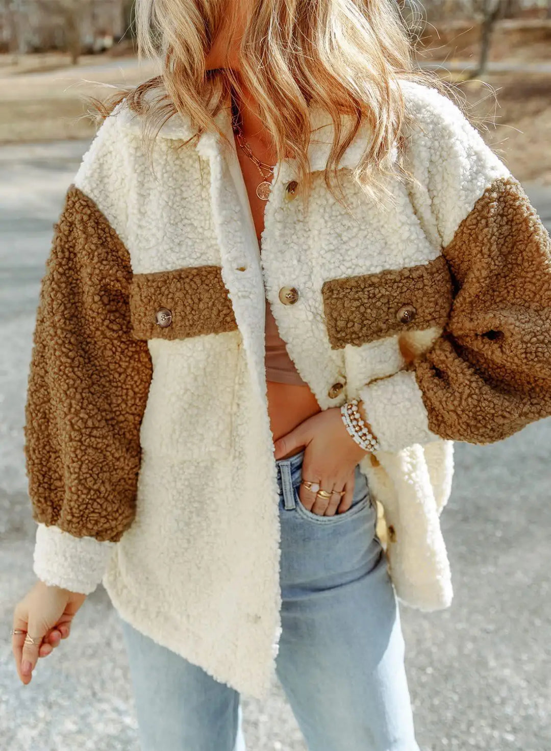 Mirla | Stilig Fuzzy Chic-Jacka-Eva Jonsson