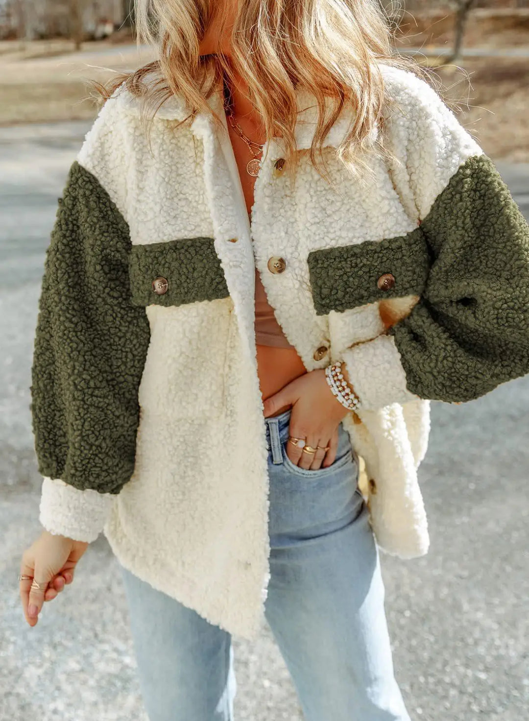 Mirla | Stilig Fuzzy Chic-Jacka-Eva Jonsson