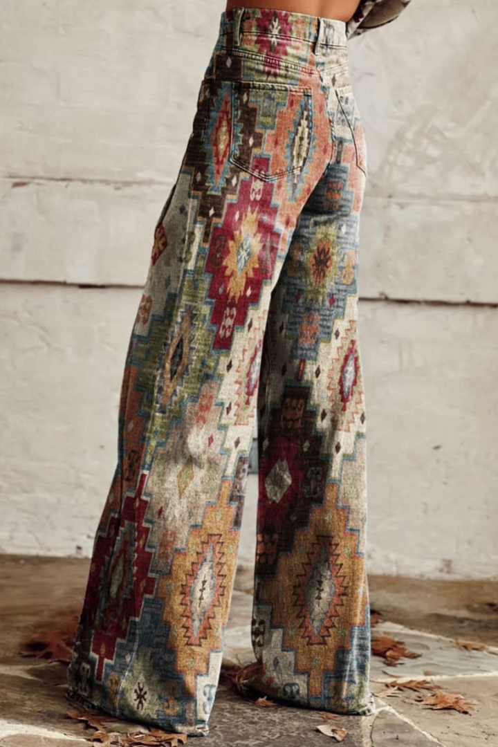 Mirla | Stiliga Jeans I Boho-Stil för Kvinnor-Eva Jonsson