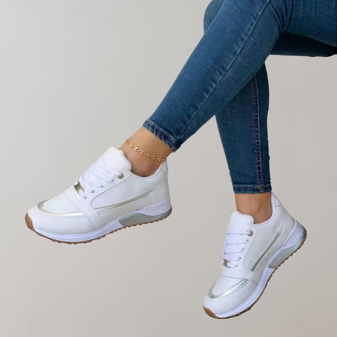 Mirla | Stilsäkra Low Top Snörskor för Damer för Vardagen Sportiga Casual Fashion Sneakers-Eva Jonsson
