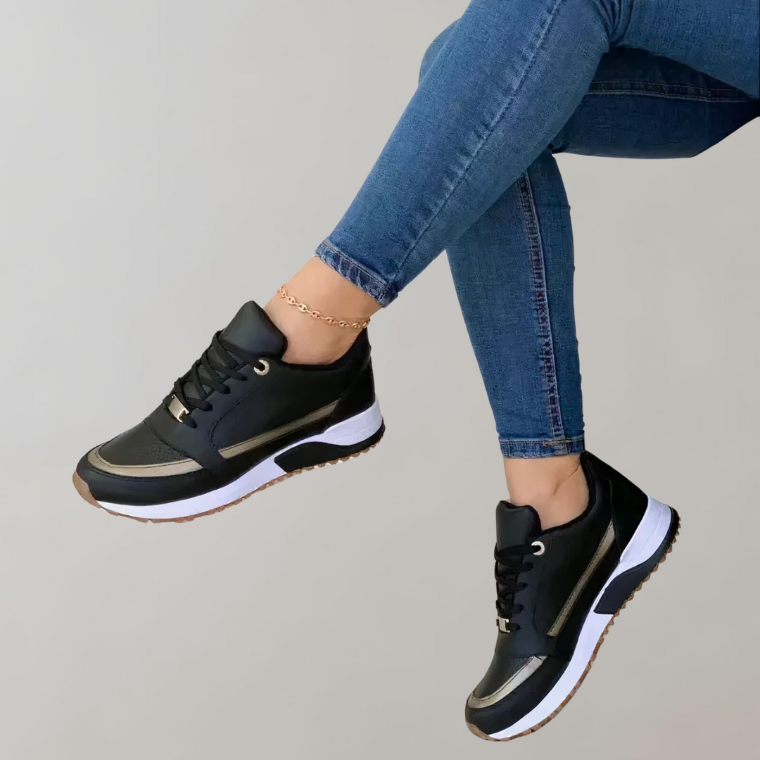 Mirla | Stilsäkra Low Top Snörskor för Damer för Vardagen Sportiga Casual Fashion Sneakers-Eva Jonsson
