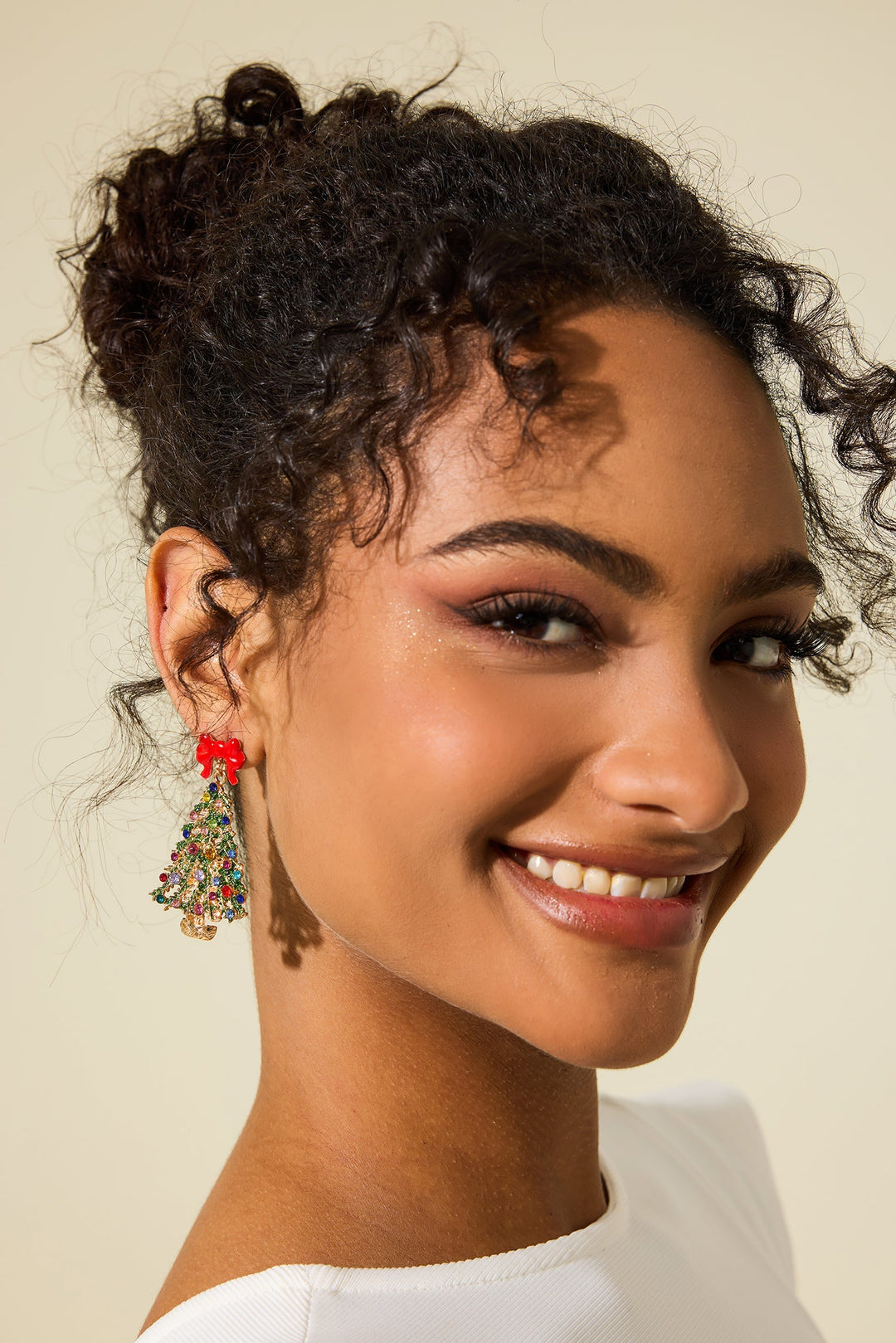 Eva Jonsson | Strass Julgranform Örhängen-Eva Jonsson