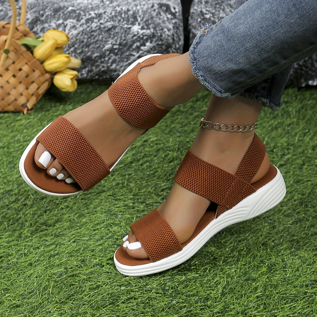 Mirla | Stretch lätta sandaler-Eva Jonsson