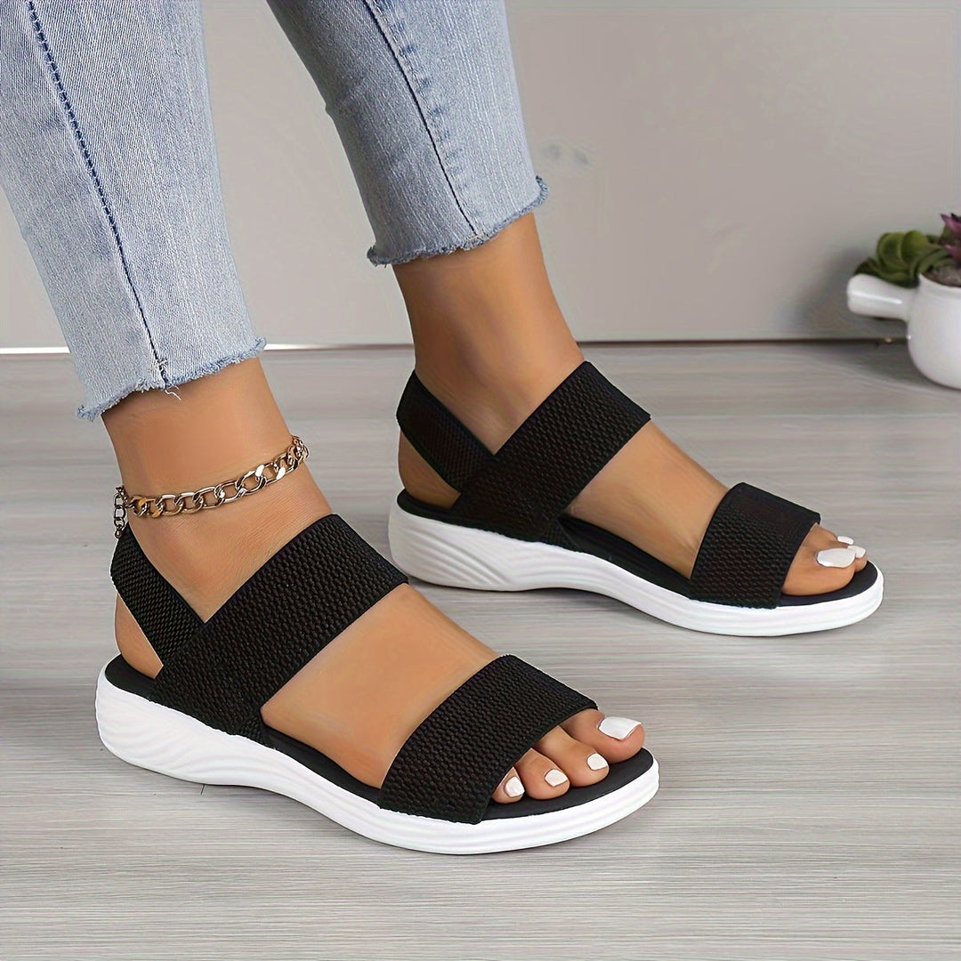 Mirla | Stretch lätta sandaler-Eva Jonsson